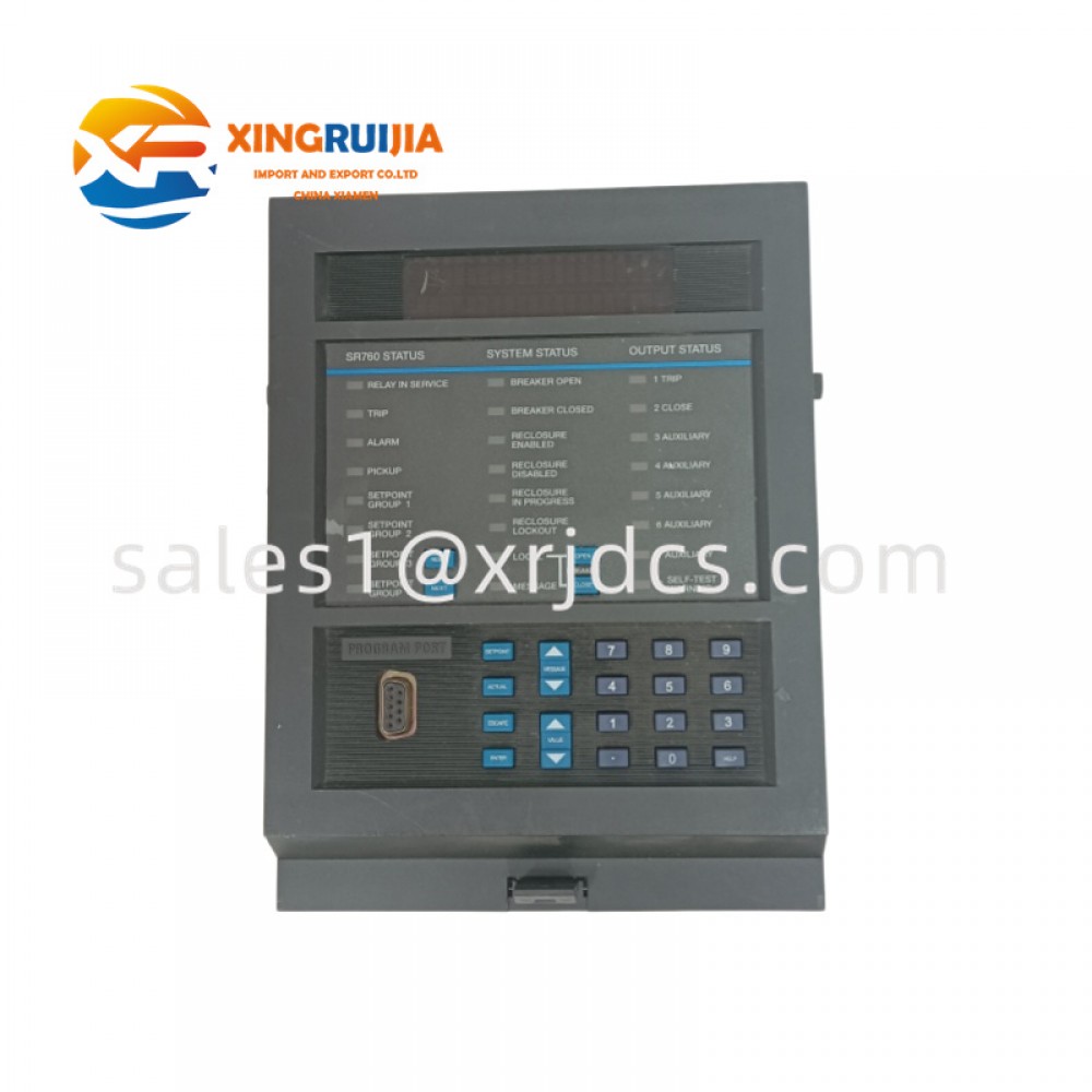 GE SR760 Panel 1219-0003 – Operator Control Panel