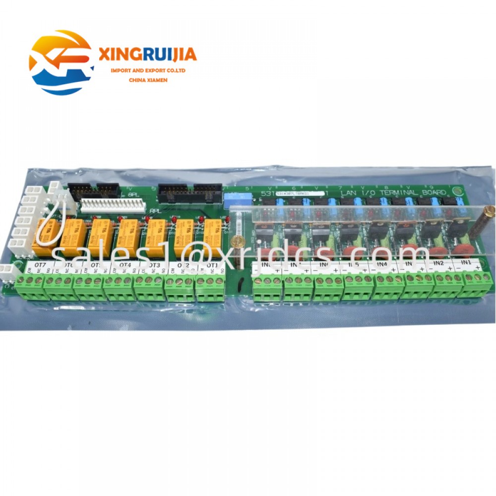 GE 531X307LTBAKG1 LAN I/O Terminal Board
