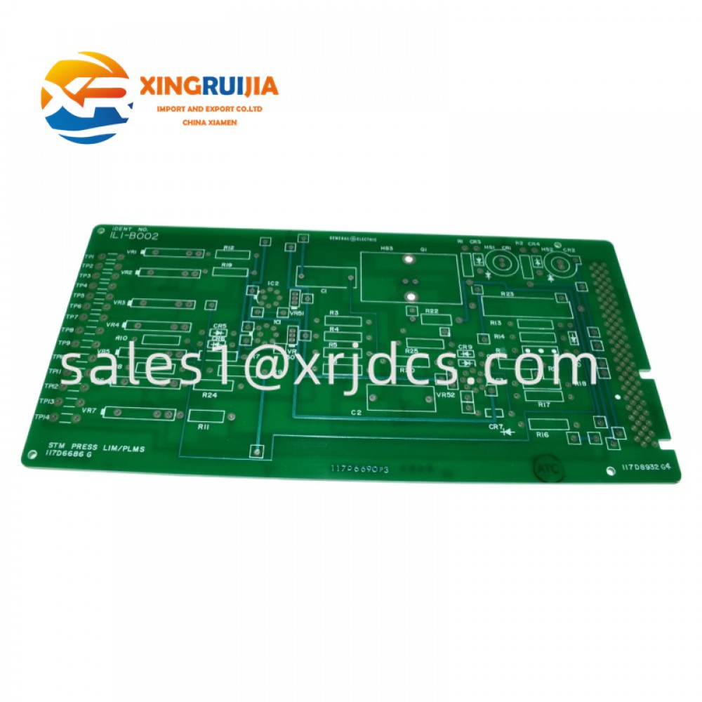 GE 117D6686G ILI-B002 Pressure Limit Board