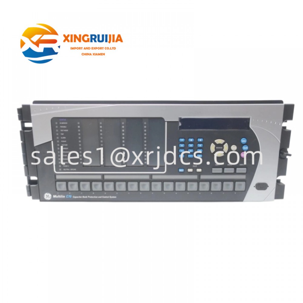 GE C70TGDHLHFXXH81MXXP6TU6GWXX Capacitor Bank Protection Relay (Multilin C70 Series)