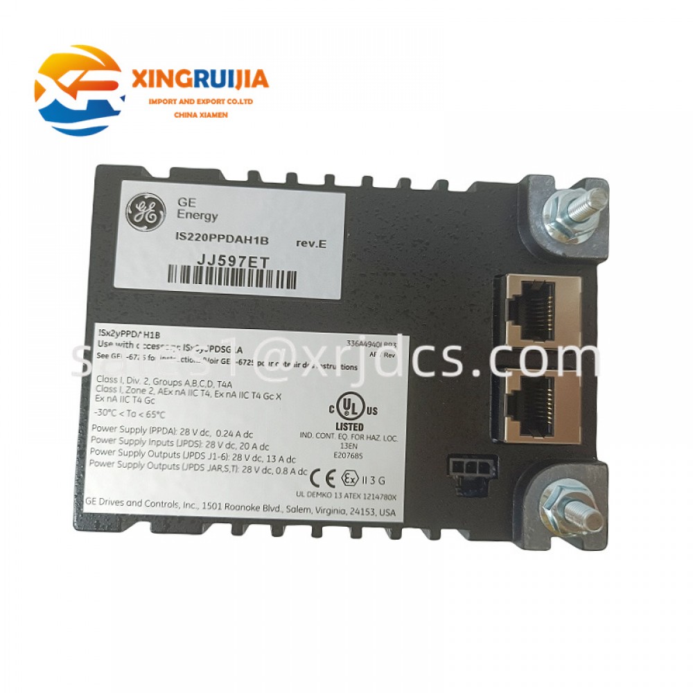 GE IS220PPDAH1B Input/Output Module
