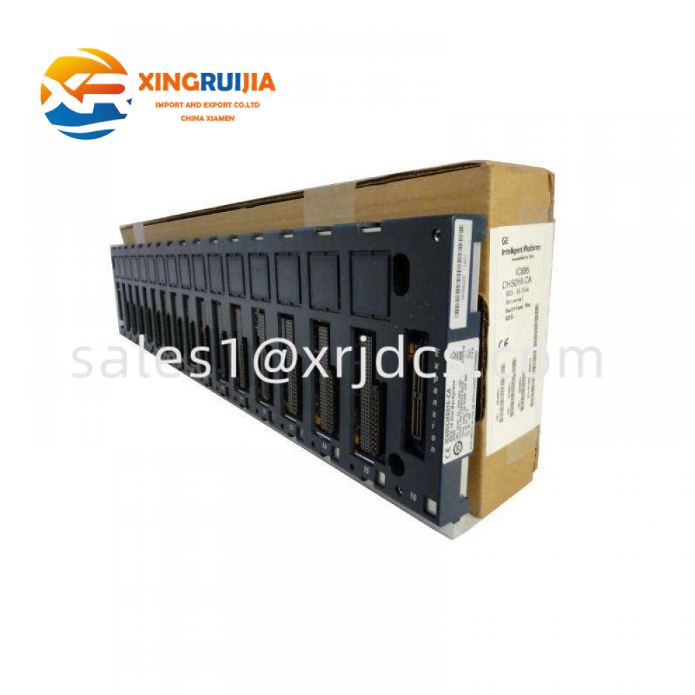 GE IC695CHS016 RX3i PLC Rack Chassis (16-Slot)