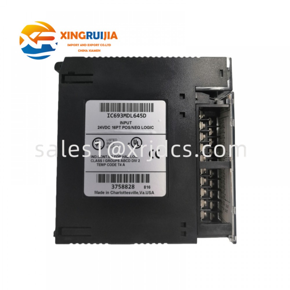 GE IC693MDL645 16‑Point Discrete Input Module