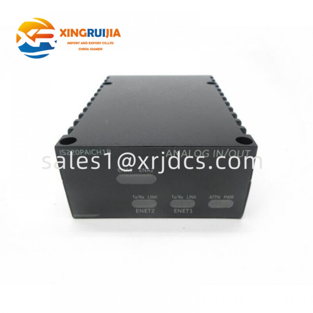 GE IS220PAICH1B Analog Input/Output Module